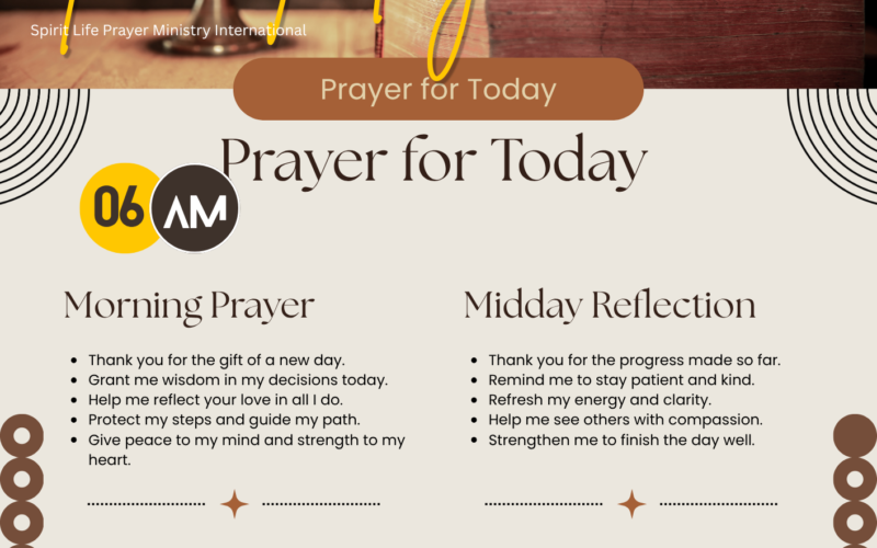 Prayer for Today, August 28, 2026: A Powerful Prayer for Guidance and Protection